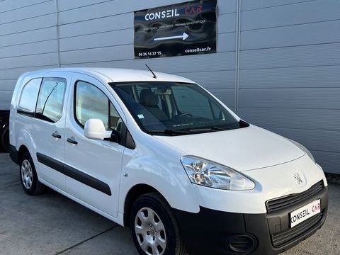Peugeot Partner 1.6 HDI-90cv-L2 800 Kg-Fourgon double cabine-5 places-Sur Pl 2015 occasion P&eacute;rigny 94520