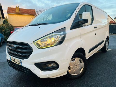 Ford Transit Custom �2.0 EcoBlue mHEV 130CV BVM6 � 1&egrave;re Main/Diesel Hybride/Carp 2020 occasion Houilles 78800