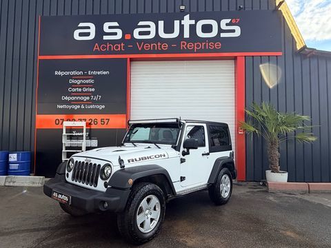 Jeep Wrangler 2.8 CRD 200cv / d&eacute;capotable / int&eacute;rieur cuir rouge / 4x4 tou 2011 occasion BISCHWILLER 67240