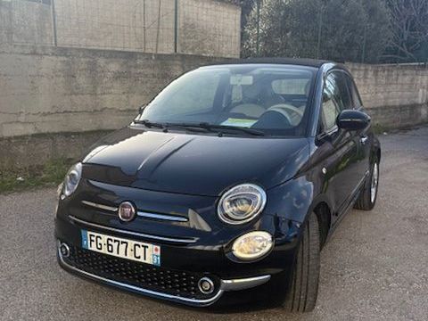 Fiat 500 CAB 1.2L 69CH LOUNDGE 2019 occasion Marseille 13010