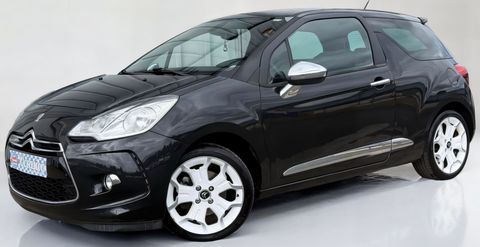 Citro&euml;n DS3 1.6i 150ch 16V Turbo (9 cv) - BVM6 - 3 Portes - Noir - Sport 2010 occasion Thiers 63300