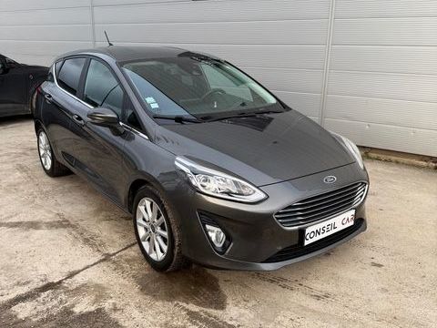 Ford Fiesta 1.0 EcoBoost Titanium 100ch-Clim auto-Start & Stop-Sur RDV 2019 occasion P&eacute;rigny 94520