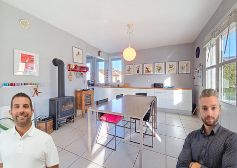   DOMENE 38420 - MAISON A VENDRE - AGENCE IMMOBILIERE - COMPTOIR IMMOBILIER - GRESIVAUDAN - Maison - 9 pi�ce(s) - 180 m�