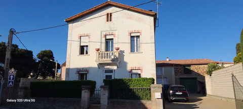   Dpt H�rault 34, A vendre � Quarante 34310, maison T4 de 130 m2 avec d�pendance, cuisine d'�t� et garage Maison - 4 pi�ce(s) - 130 m�