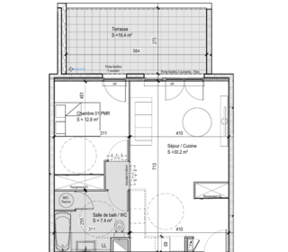  Appartement � vendre 2 pi�ces 50 m�