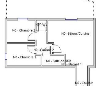  Appartement � vendre 3 pi�ces 50 m�