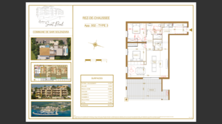  Appartement � vendre 3 pi�ces 79 m�