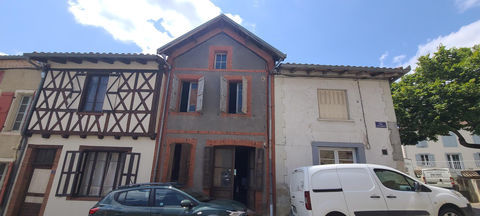   Dpt Haute Garonne31- A vendre Puymaurin 31230- Maison de village avec jardin et abri Maison - 3 pi�ce(s) - 200 m�