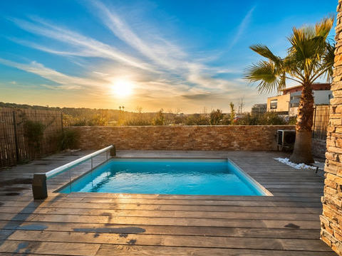   D�pt H�rault (34), � vendre Clapiers Maison P6 de 190m2 - Garage - Piscine - Parcelle de 386m2 Maison - 6 pi�ce(s) - 188 m�