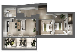  Appartement � vendre 3 pi�ces 76 m�