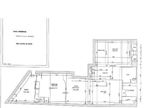 Local commercial ou professionnel centre La Fert&eacute; Bernard 2100 72400 La ferte bernard
