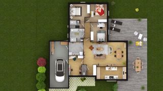  Maison 4 pi�ces 124 m� Riom