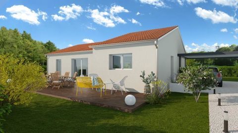   Terrain+Maison � Joze 4 chambres Maison - 5 pi�ce(s) - 100 m�