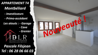  Appartement � vendre 4 pi�ces 63 m�