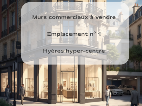 Local Commercial 551 m2 &agrave; Hy&egrave;res - C�ur du Centre-Ville 1590000 83400 Hyeres
