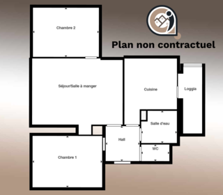  Appartement � vendre 3 pi�ces 52 m�