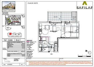  Appartement � louer 2 pi�ces 45 m�