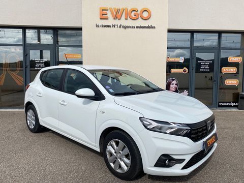 Dacia Sandero 1.0 SCE 65ch CONFORT - Entretien Constructeur - Clim - Radar 2022 occasion Ampuis 69420