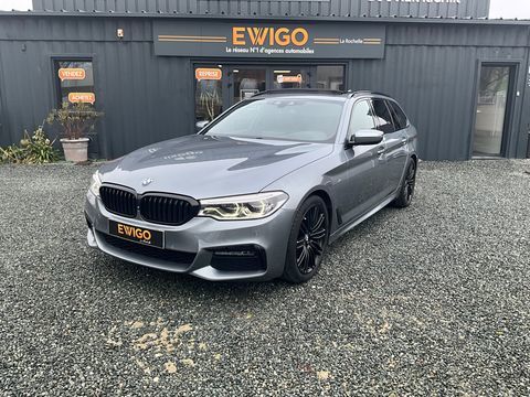 BMW S&eacute;rie 5 TOURING 190 CH STEPTRONIC 8 PACK M / SI&Egrave;GES CHAUFFANTS / ENT 2019 occasion La Rochelle 17000
