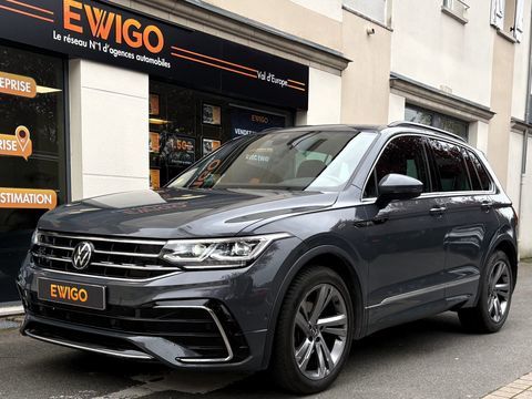 Volkswagen Tiguan 2.0 TDI 150 ch R-LINE DSG BVA - CAM&Eacute;RA - CARPLAY 2023 occasion Serris 77700