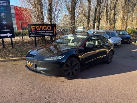 Tesla Model 3 320ch GRANDE AUTONOMIE - PROPULSION - PREMIERE MAIN - TOIT P 2025 occasion Saint-Jean-du-Cardonnay 76150