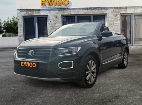 Volkswagen T-ROC CABRIOLET 1.0 TSI 110 STYLE BVM6 2 MAINS- VOLANT+SIEGES CHA 2021 occasion Sainte-Maxime 83120