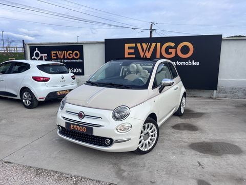 Fiat 500 CABRIOLET 1.2 70 60EME N104/560 / CARPLAY / RADAR AR 2018 occasion Andr&eacute;zieux-Bouth&eacute;on 42160