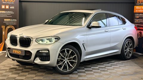 BMW X4 2.0 D 190 Ch M-SPORT XDRIVE BVA - T/O - HK - APPLE CARPLAY - 2018 occasion Niort 79000