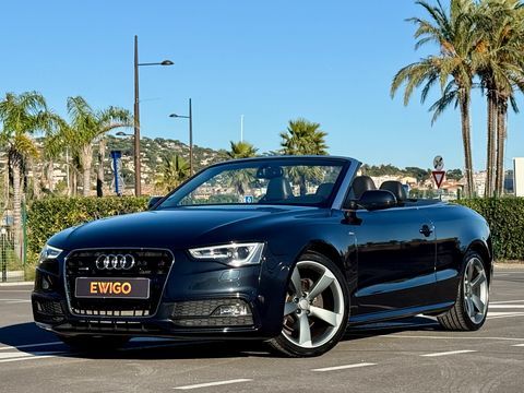 Audi A5 CABRIOLET 3.0 V6 TDI 245CH S-LINE PLUS QUATTRO S-TRONIC B&O 2014 occasion Sainte-Maxime 83120