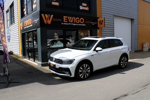 Volkswagen Tiguan 2.0 BI-TDI 240 ch R-Line 4Motion DSG7 / Toit ouvrant / Si&egrave;ge 2019 occasion Belbeuf 76240