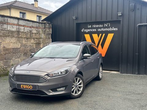 Ford Focus BREAK 1.0 ECOBOOST SCTI 125 Ch TITANIUM-X START-STOP ATTELAG 2016 occasion Tr&eacute;lissac 24750
