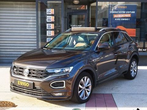 Volkswagen T-ROC 1.6 TDI 115CH CARAT R LINE - CARPLAY TOIT OUVRANT CUIR SIEGE 2018 occasion Forbach 57600