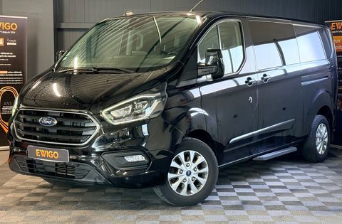 Ford Transit Custom FOURGON 320 2.0 170 L2H1 CABINE APPROFONDIE - LIMITED BVA - 2021 occasion Niort 79000