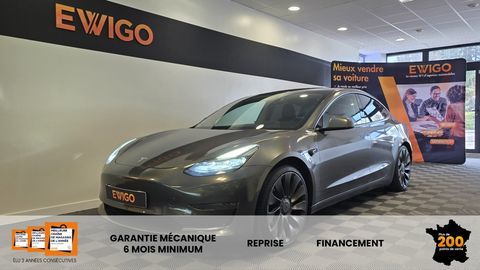 Tesla Model 3 ELECTRIC 515 82KWH PERFORMANCE 4WD DUAL MOTOR + BATTERIE 390 2021 occasion Saint-Apollinaire 21850