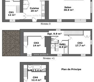  Villa � vendre 5 pi�ces 149 m�