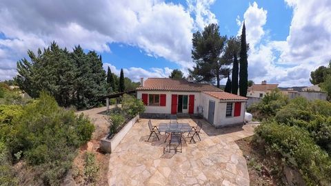   Maison individuelle avec vue et jardin (1005 m�) � Pouzols Maison - 4 pi�ce(s) - 82 m�