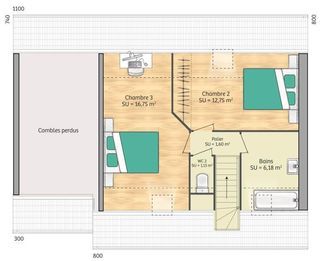  Maison � vendre 5 pi�ces 76 m�