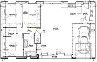  Maison � vendre 5 pi�ces 90 m�