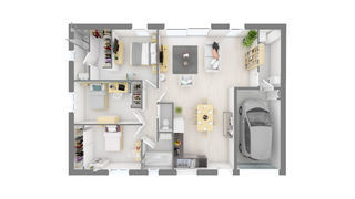  Maison 4 pi�ces 90 m� Saint-rustice