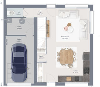  Maison 5 pi�ces 90 m� Orgeval