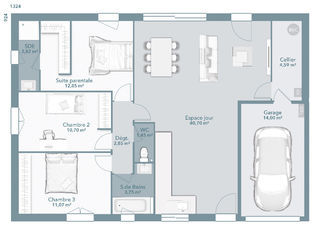  Maison 4 pi�ces 90 m� Marsillargues