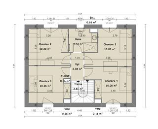  Maison 5 pi�ces 98 m� Lorgues