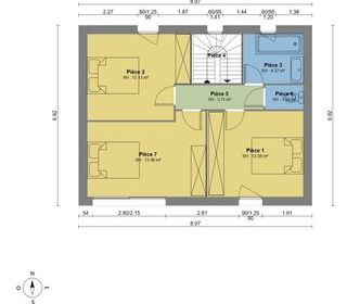  Maison 5 pi�ces 93 m� Saint-ambroix