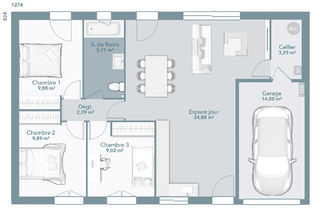  Maison 4 pi�ces 75 m� Laroque-d'olmes