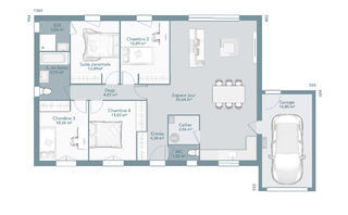  Maison 4 pi�ces 105 m� Vacquiers