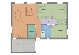  Maison � vendre 4 pi�ces 95 m�