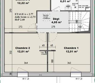  Maison � vendre 3 pi�ces 87 m�