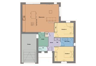  Maison 3 pi�ces 85 m� Tint�niac