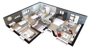  Maison 5 pi�ces 92 m� M�zidon-canon