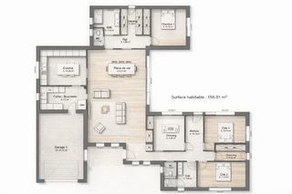  Maison 6 pi�ces 156 m� Saint-�loy-de-gy